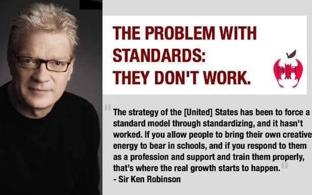 NancyOsborne180's tweet image. Every  child is different. Every class is different. Every year is different. Teachers need the flexibility to meet the needs of everyone. Standards should be a guideline, not a straightjacket. #LetTeachersTeach #TeachNotTest #OptOut #TBATs