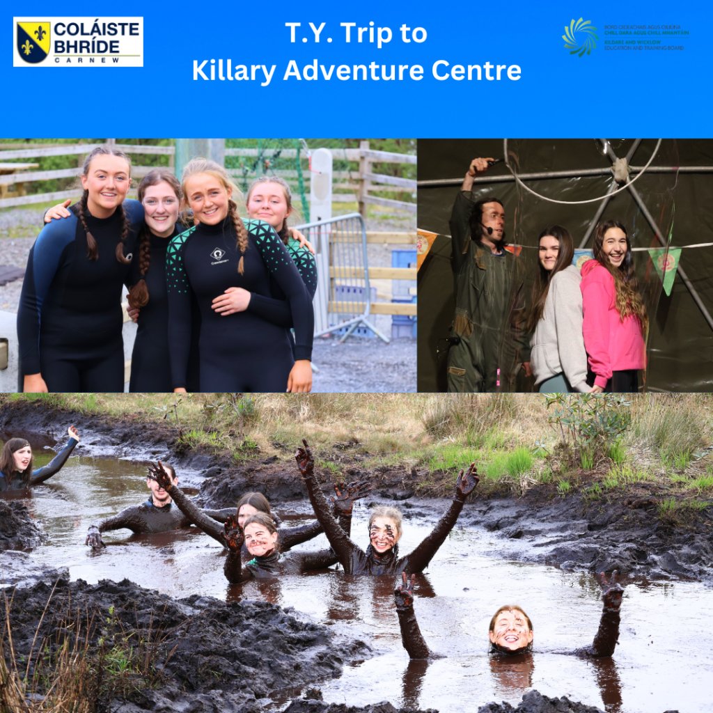 All students have settled well into the Killary Fjord on the Galway, Mayo boarder. They have begun to take part in group activities including gorge walking, aerial park, turf challenge, raft building, archery, orienteering and bushcraft. @KWETB, @GoreyGuardian,