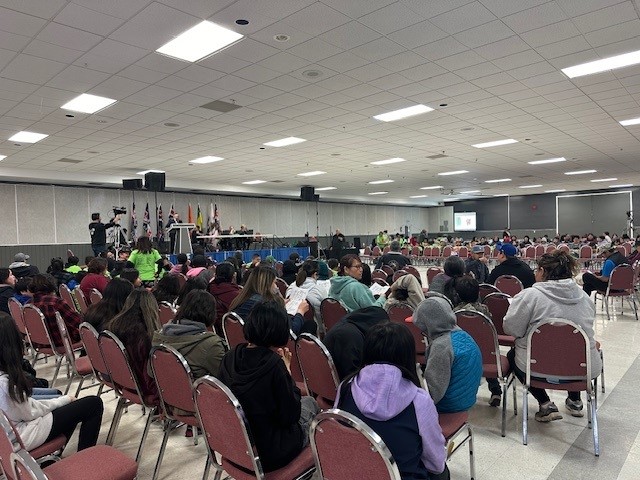 AthabascaBasin's tweet photo. It was great to attend &amp; help judge entries in the PA Fine Arts Festival organized by PAGC. It was a gathering for kids to share their many talents in art, writing, theatre and more. We are proud to be a sponsor.
#AthabascaBasin  #indigenousstudents #CelebrateSuccess #uranium https://t.co/tY0SXb3PDz