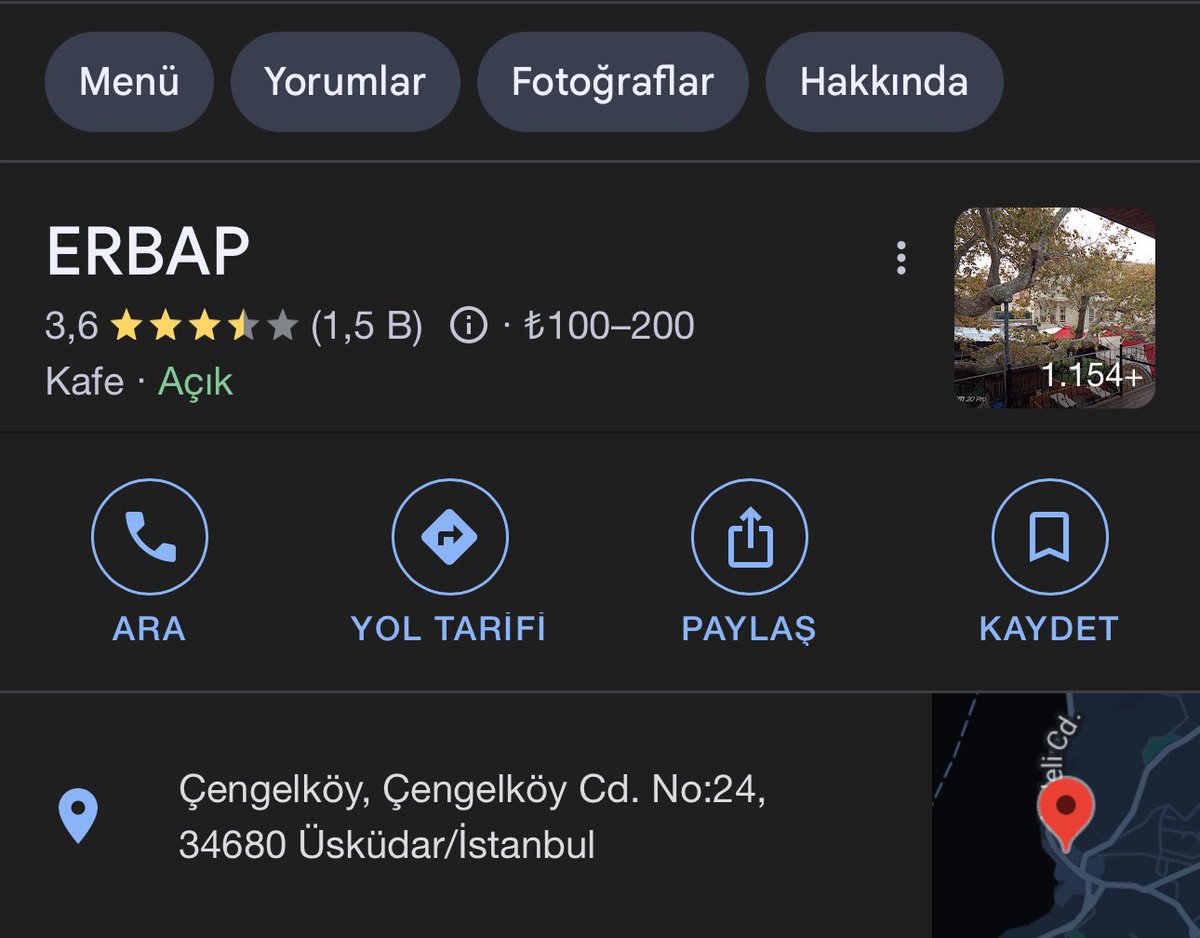 denetlecomtr's tweet image. Çengelköy Erbap Kafe ürünlerine uygunsuz olarak %1 KDV’li unlu ürün fişi kesiyor.

Mekan kaynıyor, gelir çok, vergi yok!