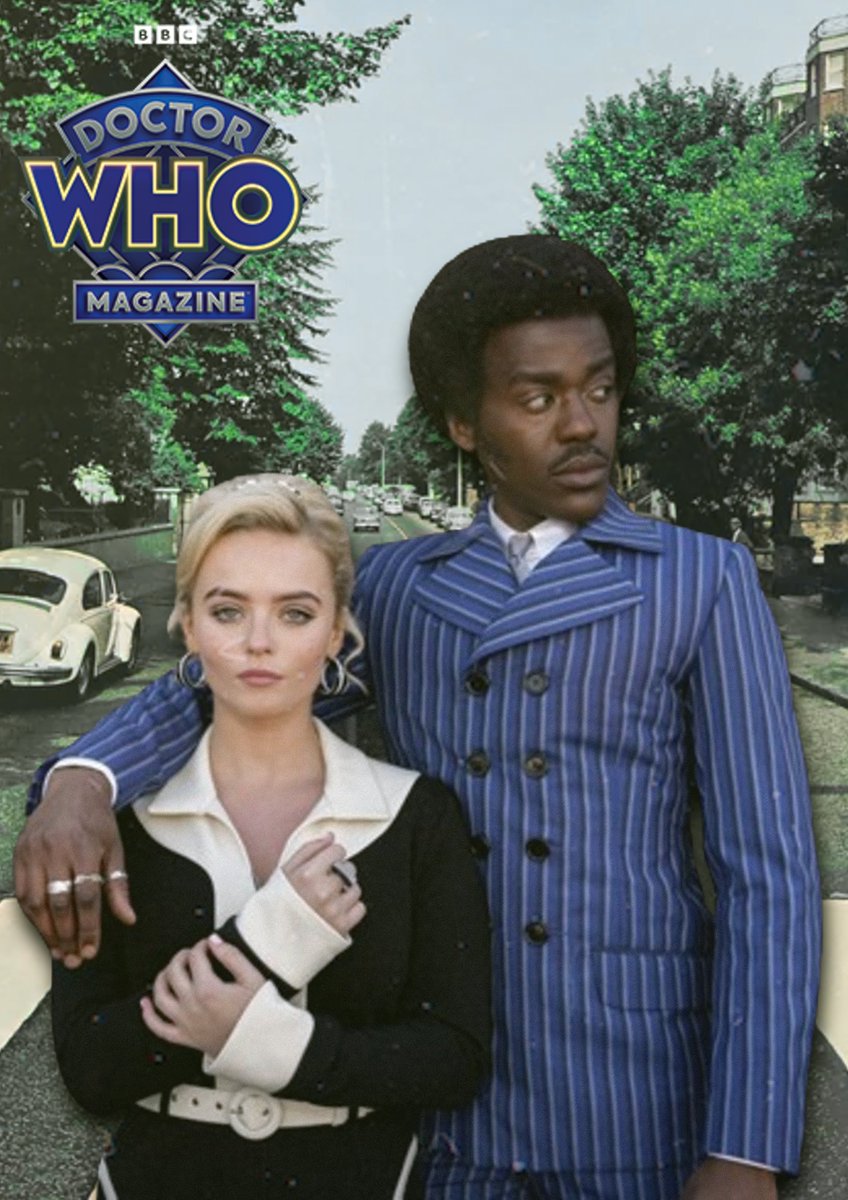 nebula1918's tweet image. My cover for #DoctorWho Magazine! #dwm
