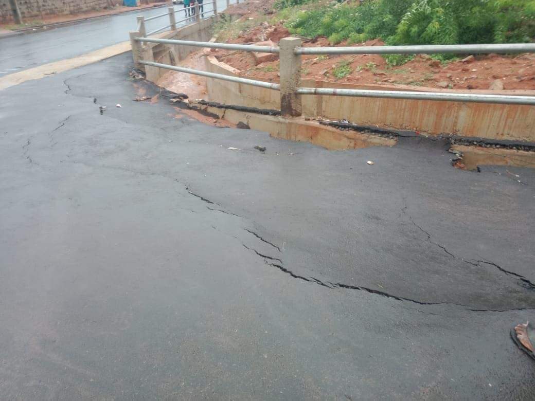 Ogun Road was damaged two months after construction. Like Alex Otti, like Soludo, and like Dapo Abiodun. They are all the same.