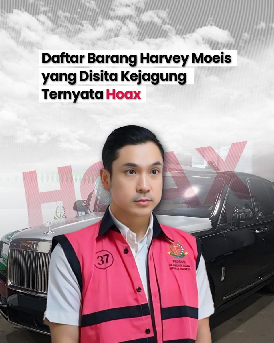 Agusbarsuti's tweet photo. HOAX.. On proses no sita sita 

#kejagung #timah #sandradewi #271T #MK #Pilpres #babel #bangkabelitung #harveymoeis #kejaksaan https://t.co/upqBXbvBlo