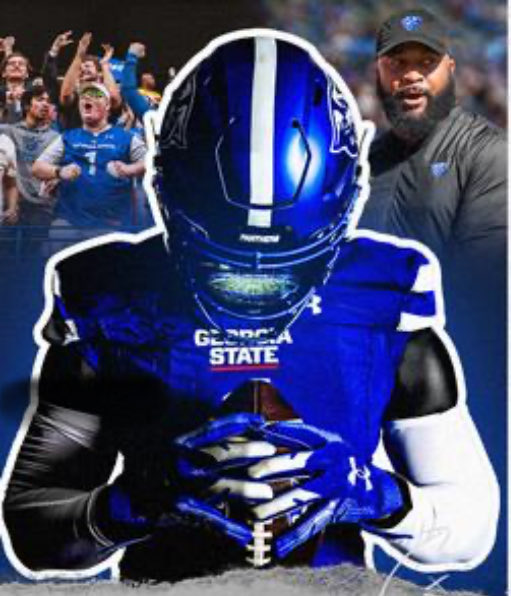 #AGTG After a great conversation with Coach @Dameyunecraig16 I’m blessed to be offered by @GeorgiaStateFB 

#LightItBlue | #NewAtlanta