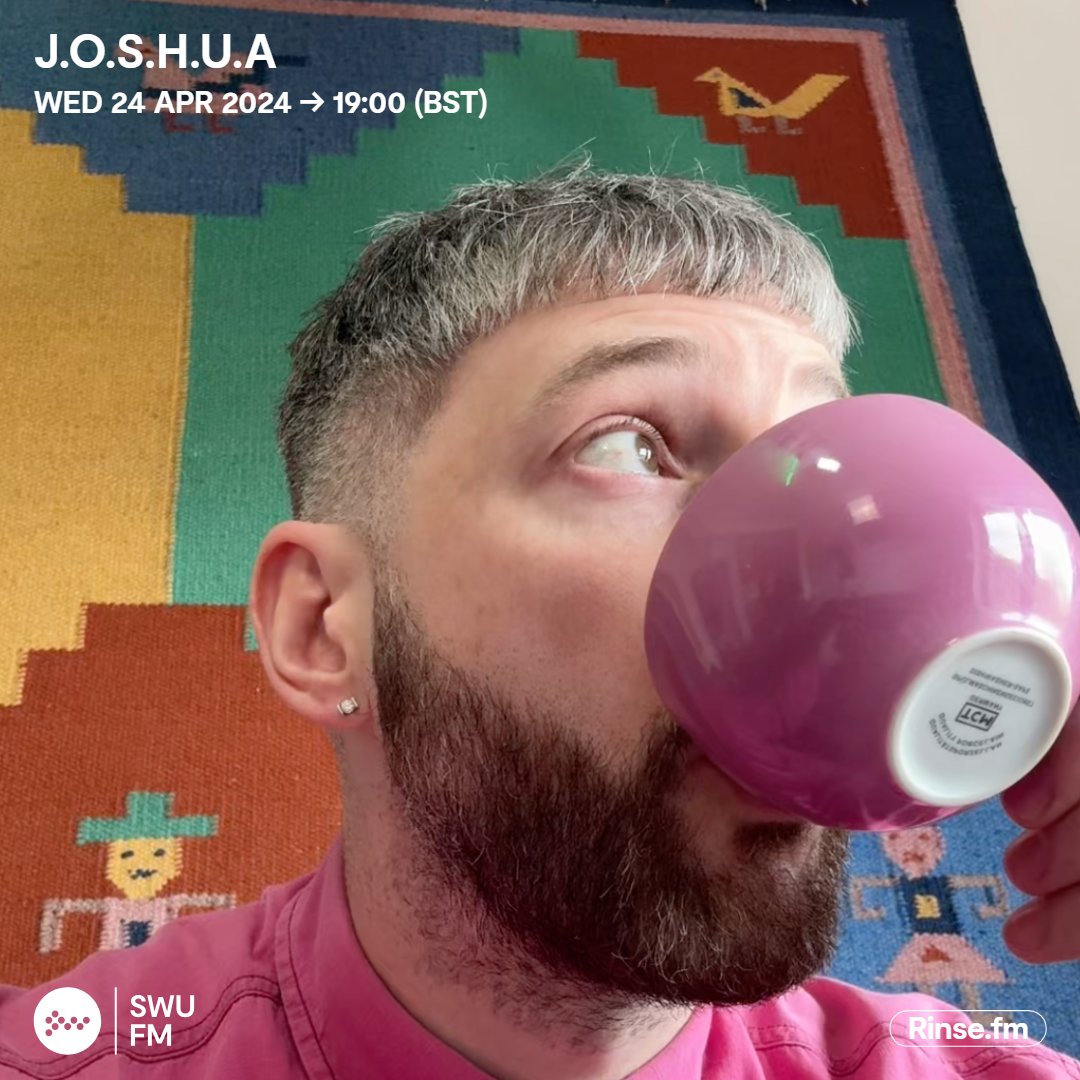 Live it's: J.O.S.H.U.A @mynames_joshua Rinse.FM 103.7FM & DAB #SWUFM