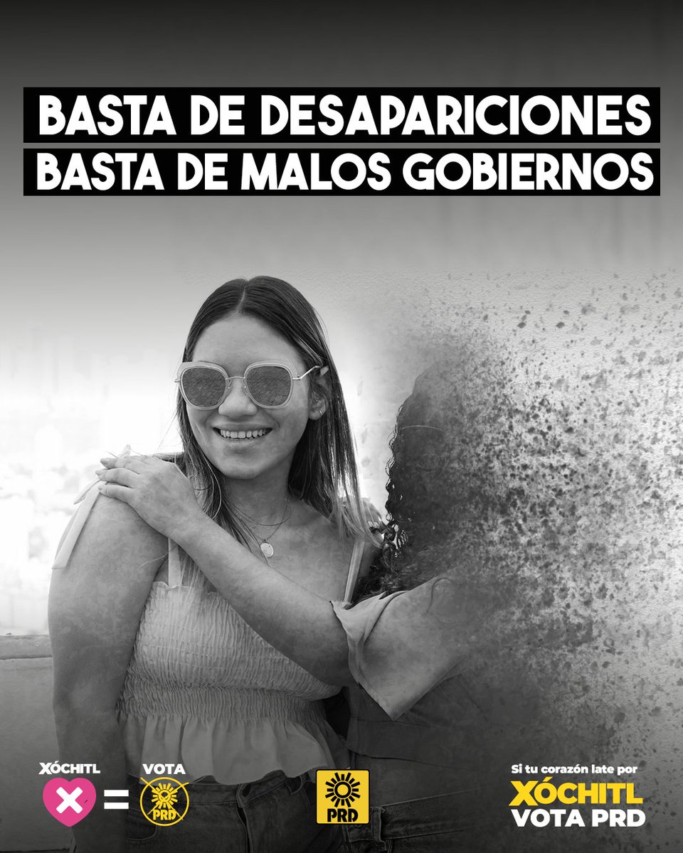 Lxs mexicanxs viven con el miedo de que sus seres queridos desaparezcan, y el gobierno sigue pasivo ante todo. ¿Quieres esto otros 6 años? ¡Mereces más que un gobierno indiferente!