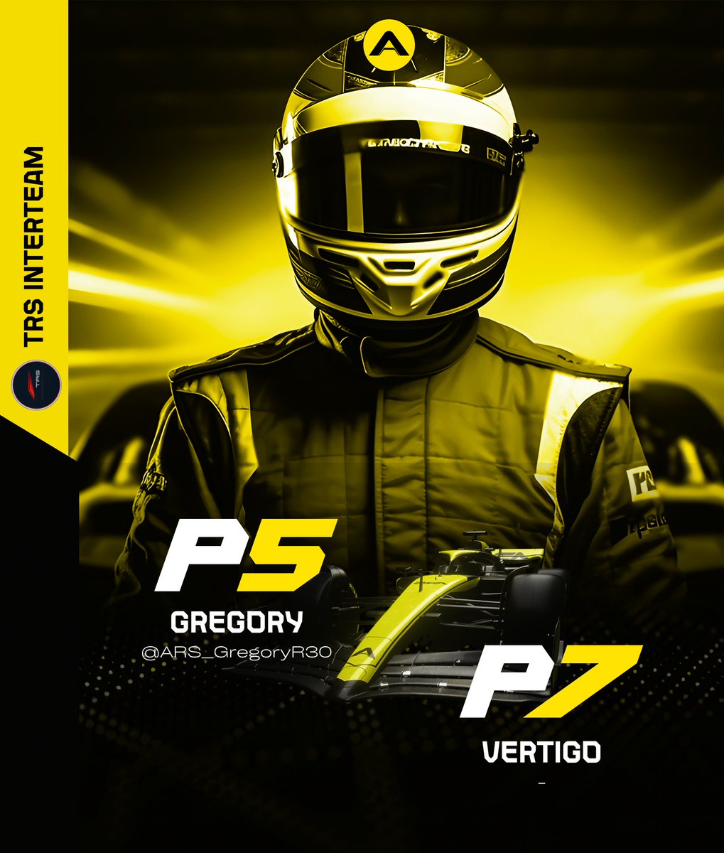 ars_esport's tweet photo. 🏁- @TRSOfficiel - 🟡⚫️

Des points engrangés ce soir, toutefois un peu de terrain perdu sur la concurrence. 🌤️

@ARS_GregoryR30 : P5
Vertigo : P7

Rendez-vous semaine prochaine ! 💪 https://t.co/IoNVdDeBqR