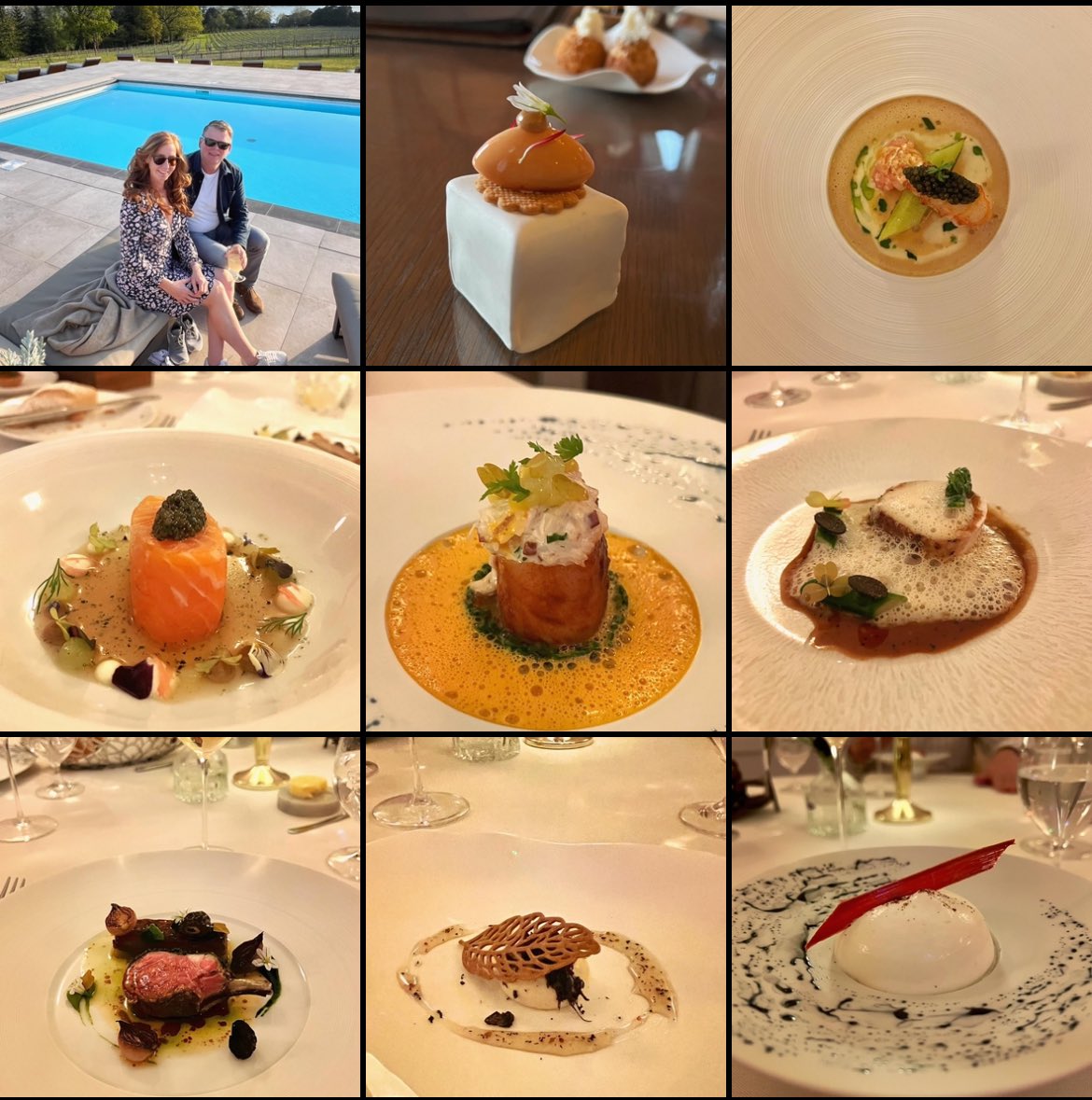 What a way to end the weekend of celebrating… a @michaelcaines tasting menu @Lympstone_Manor 🌟🌟🌟🌟🌟 I felt like, to quote the lovely late Dave Myers @HairyBikers “Cleopatra bathing in goat milk” 🥰
.
#michaelcaines #lympstonemanor #tastingmenu #onceinalifetime #celebration