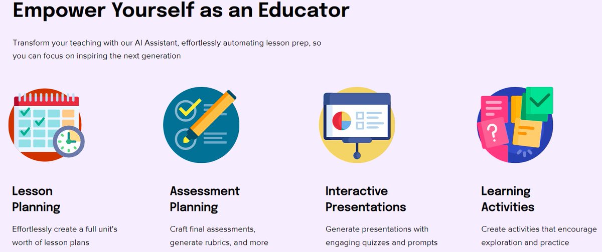 Check out my newsletter & resources to learn about #AI and more! Newsletter: bit.ly/pothnews422 I've been trying @TeachAidAI Learn more & get a demo here: bit.ly/thriveteachaid #education #edtech #edchat #generativeAI #teaching