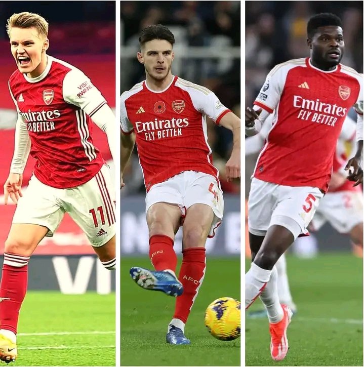 Arsenal has finally gotten the midfield trio it has been looking for for all these years.
