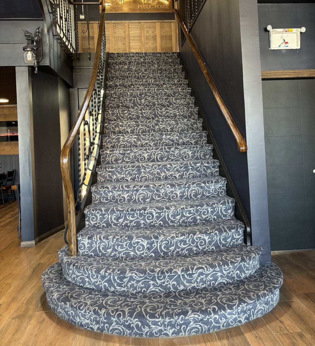 The most famous stair case in all of #yxe right here.

IYKYK