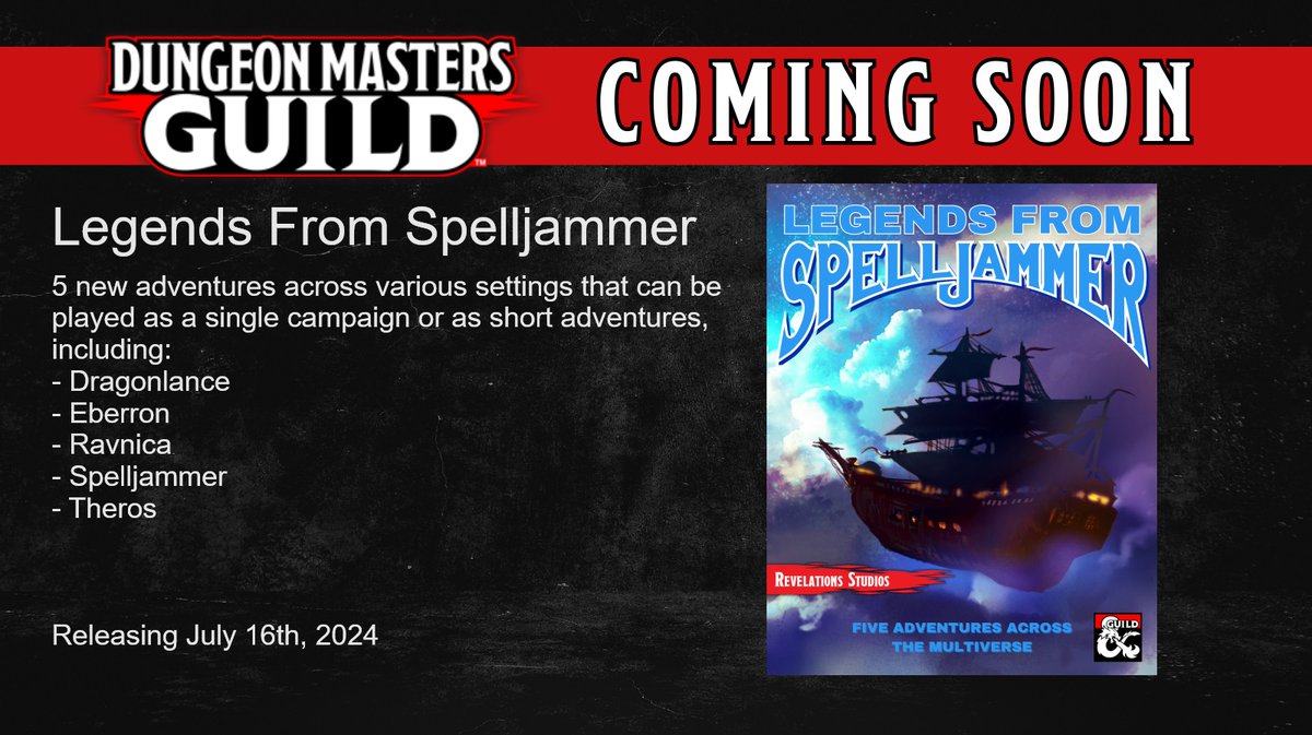 At the start of this year, I wrote a #Greyhawk campaign for #dnd5e, thinking the new #Vecna campaign would allow Greyhawk on DM's Guild. 190,000 words and over 300 pages later, I learn it won't. So instead I'm pivoting, and releasing this in July! 

#ttrpgcommunity