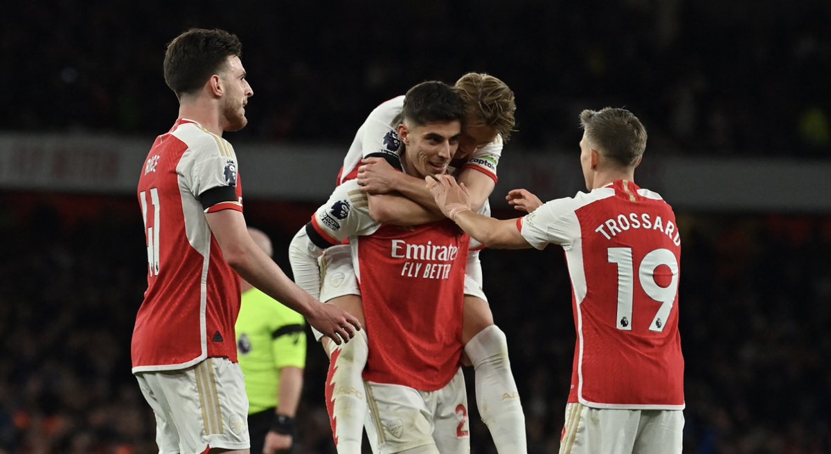 Arsenal fans have the last laugh with sarcastic Kai Havertz chant as Chelsea humiliated in season low point that piles pressure on Mauricio Pochettino | @johncrossmirror mirror.co.uk/sport/football…