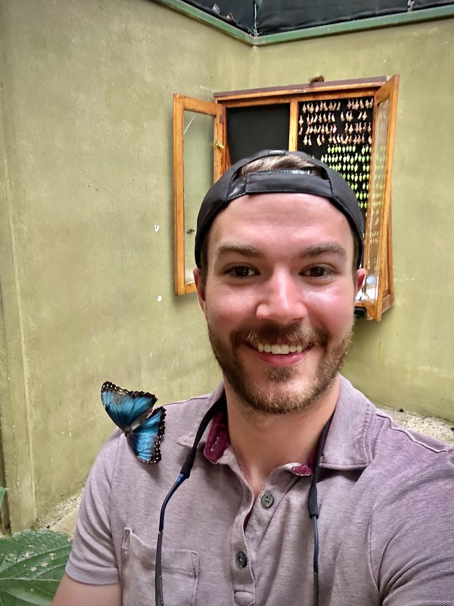 Making friends with 🦋 in #CostaRica