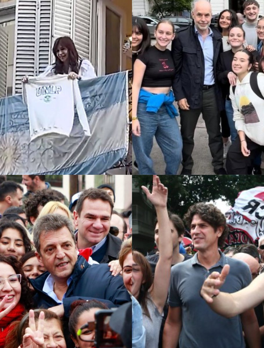 Cuando miro la vereda de enfrente más lo quiero a <a href="/JMilei/">Javier Milei</a>. Es literalmente el SOLO contra toda la mugre que destruyó al país. Lo voy a bancar hasta el final de mis días.