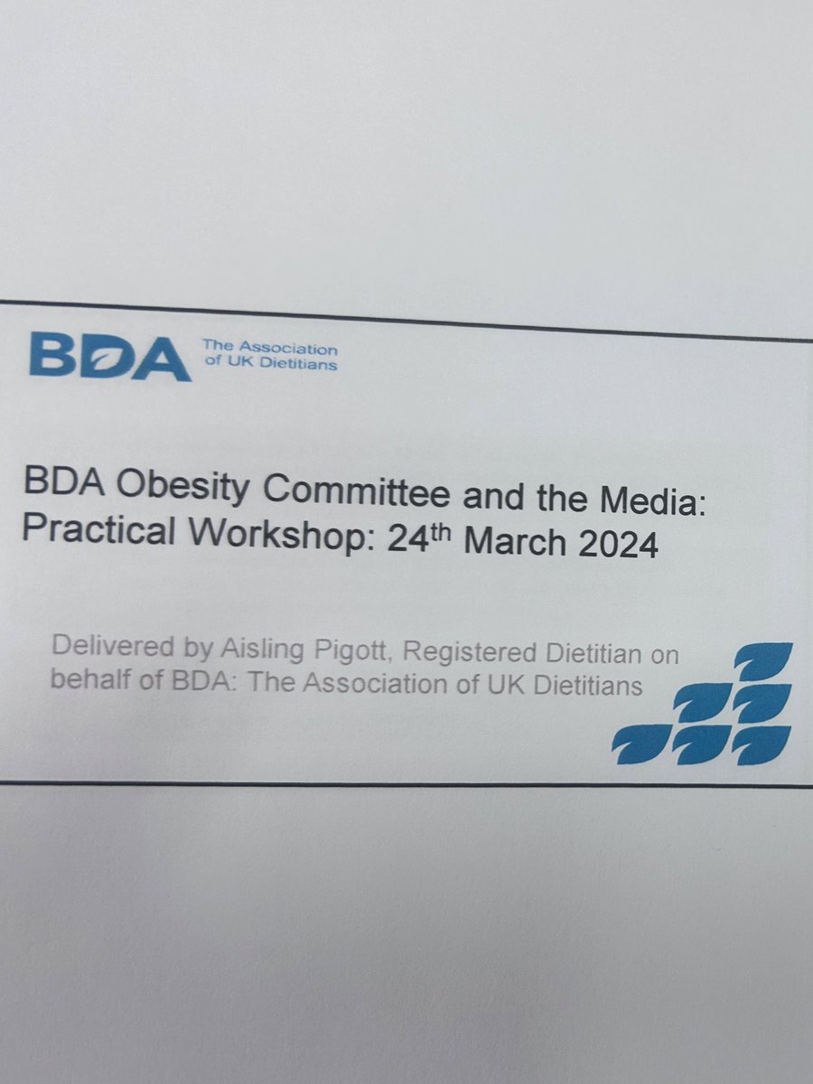 Looking forward to seeing you @BDA_Obesity⭐️