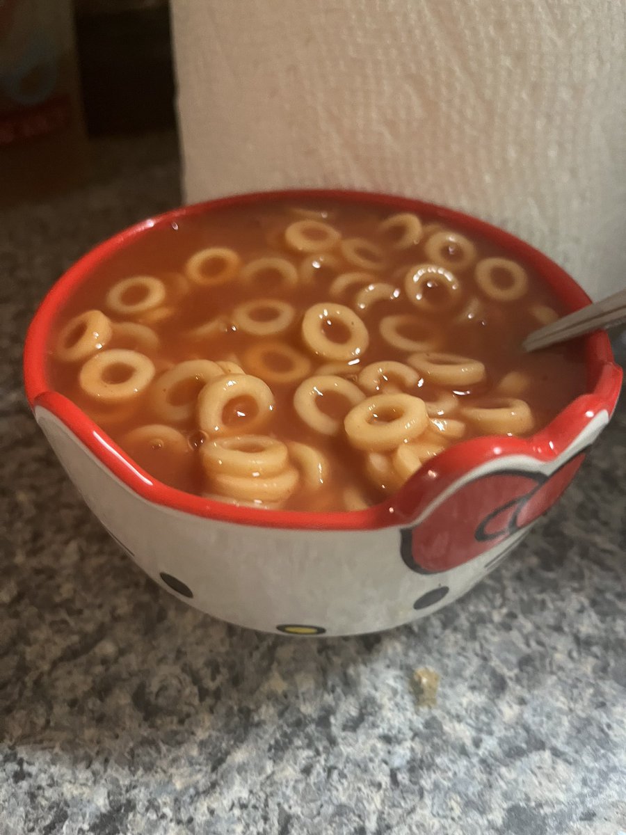 did they size this bowl based off of a can of spaghettios