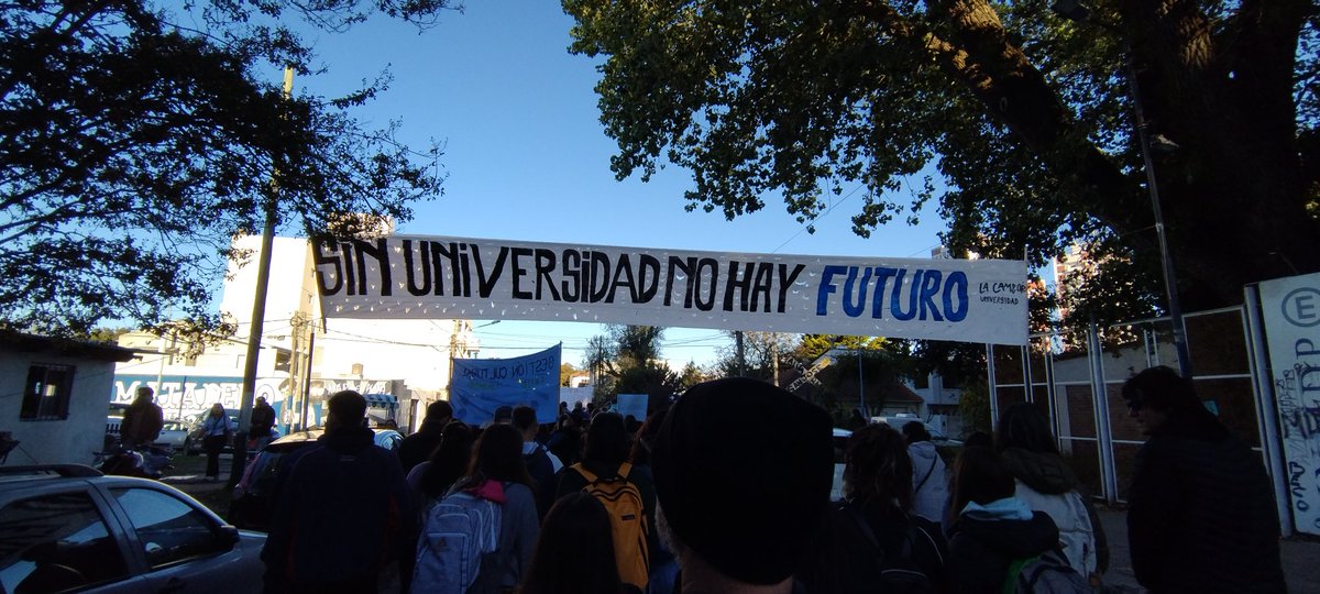 #MarchaFederalUniversitaria en Mar del Plata