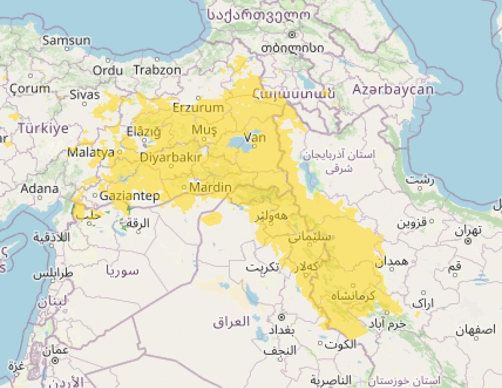 Dispersion of Kurds in the 21th century Source: ift.tt/Ck4WIOo #maps