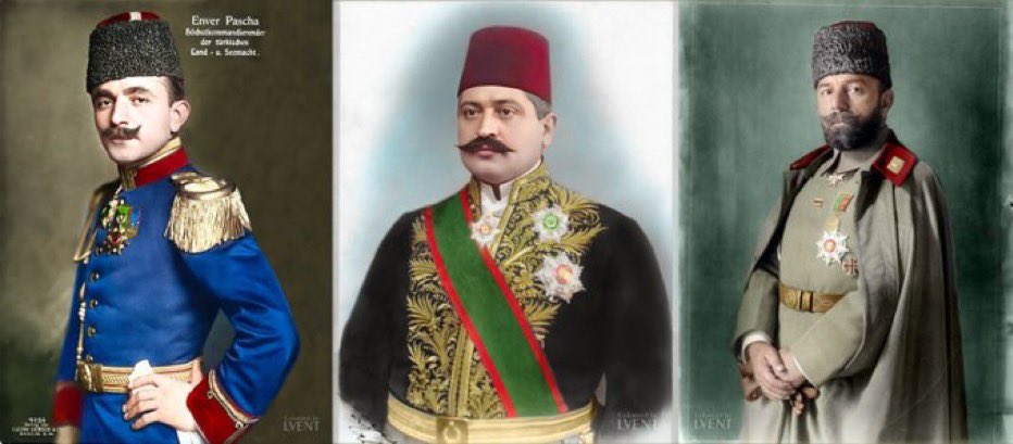 İsmail Enver Paşa, Mehmed Talât Paşa ve Ahmed Cemâl Paşa'nın tinleri kut bulsun! İttihatçılar ölür, ittihatçılık ölmez. #24NisanİttihatçılarGünü