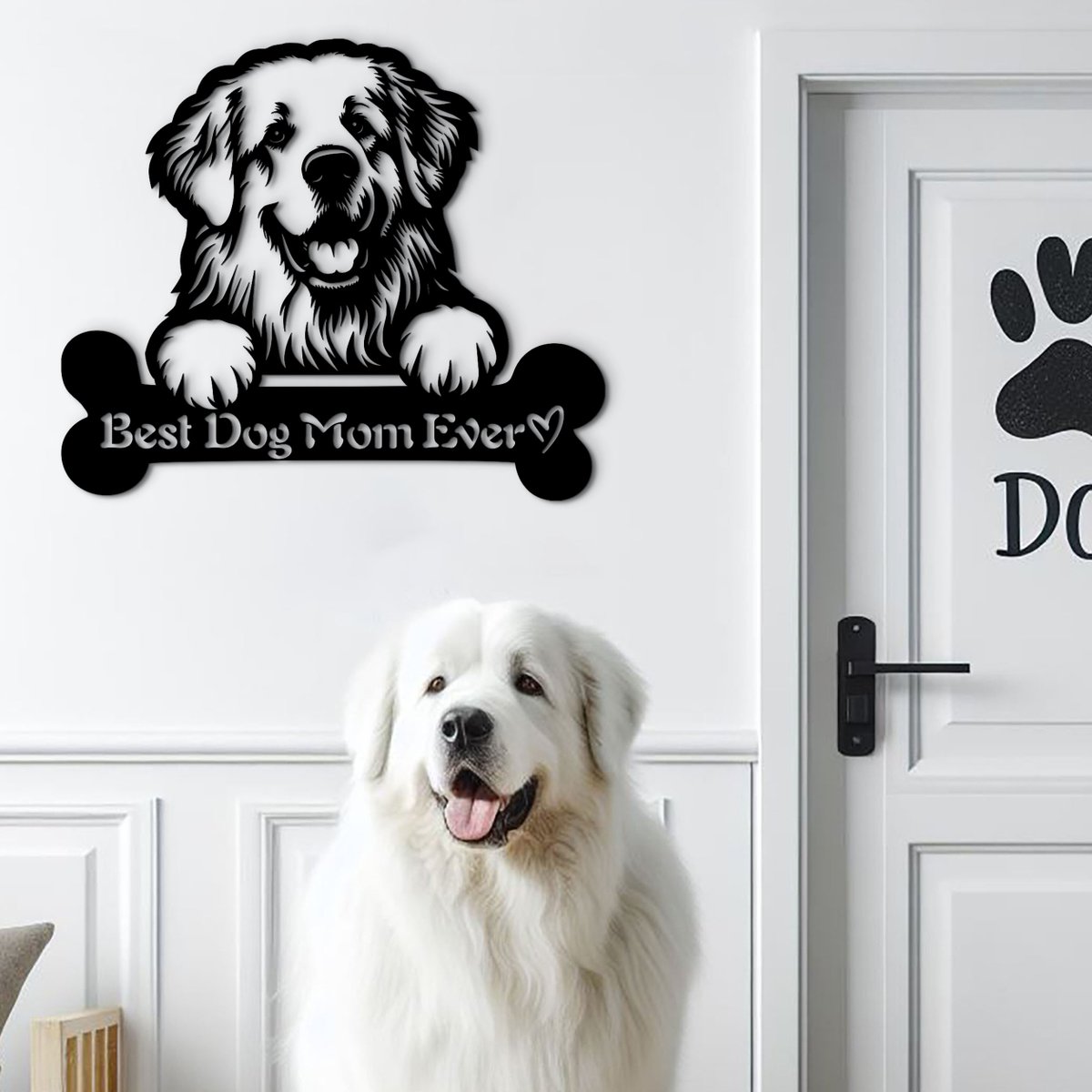 Great Pyrenees wood wall sign. Best dog mom ever. woodyardstore.etsy.com/listing/170579… #greatpyrenees #dogart #doggift #dogoftheday #dogsoftwitter #dogmom #dogdad #dogname #dogsign #dogsarefriends #Wednesdayvibe #wednesdaythought @GreatPyreneesx2 @Marlie_Pyrenees @greatpyrenees7