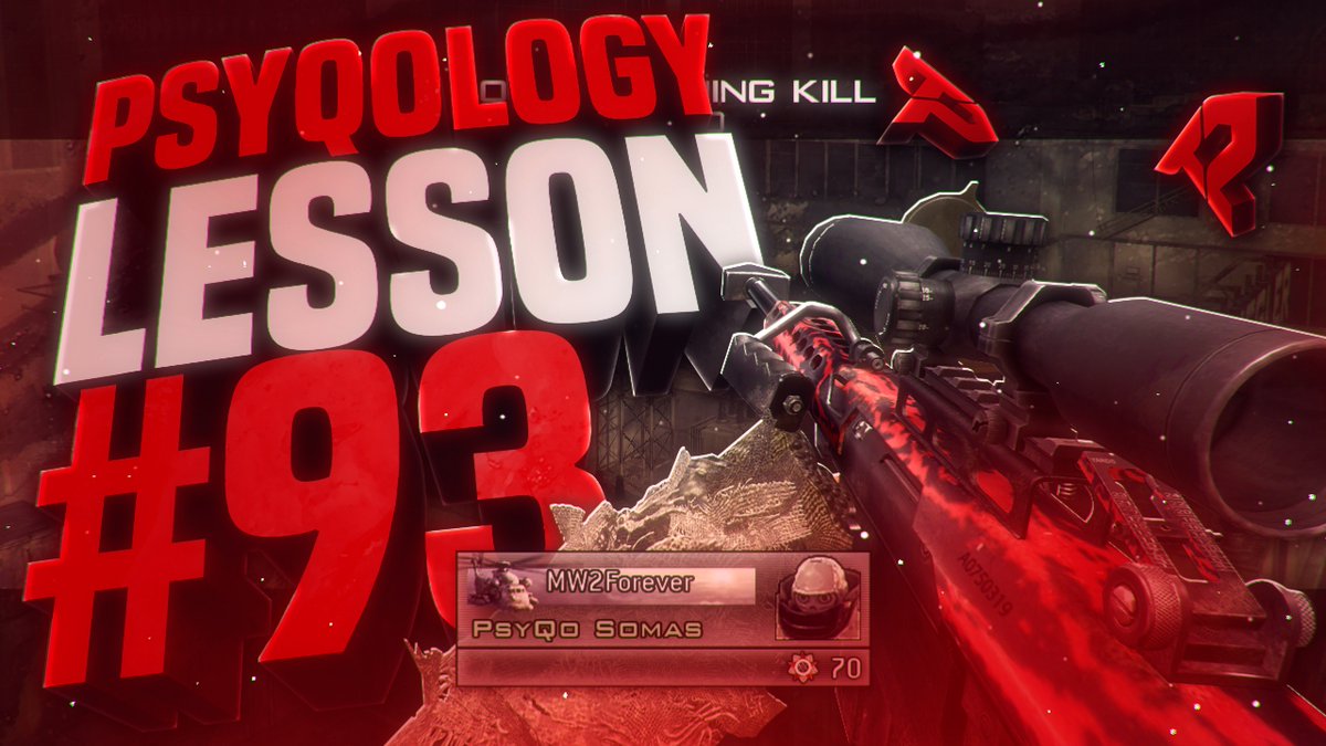 OfficialPsyQo's tweet image. The Return of Lessons in PsyQology!
PsyQology - Lesson 93 (MW2) | by VBS &amp;amp; Tiqer

youtube.com/watch?v=2h9rbD…