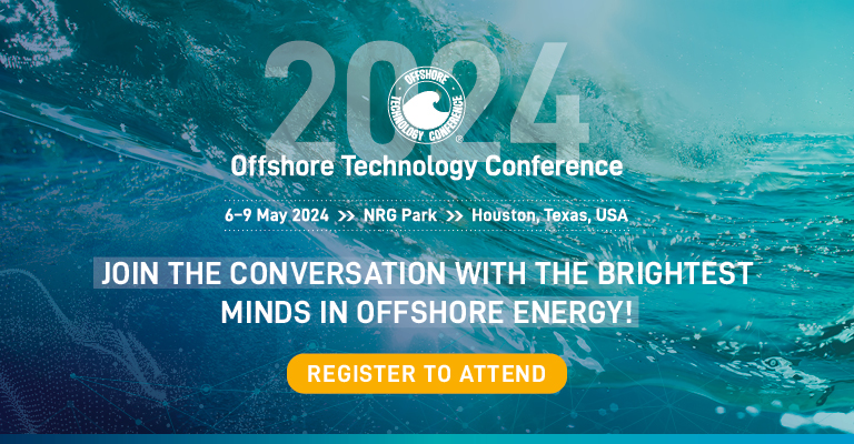 Register for #OTC2024 today and SAVE up to US $100.

Be a part of the conversation shaping the future of offshore energy technologies driving the world’s energy mix. 6–9 May, 2024 in Houston. 

go.seg.org/3IO56LU