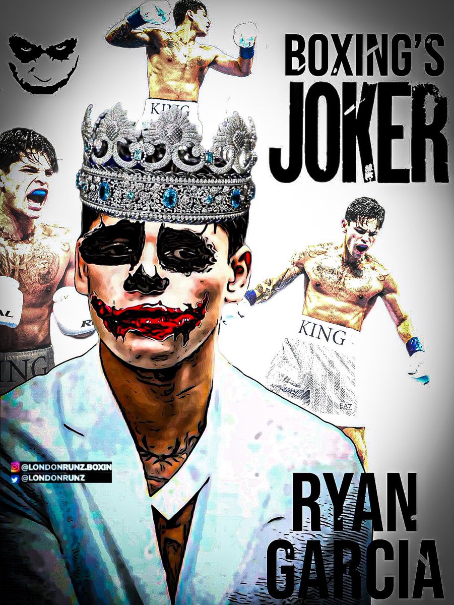 Is Ryan Garcia Boxings version of the Joker‼️🥊 🃏
