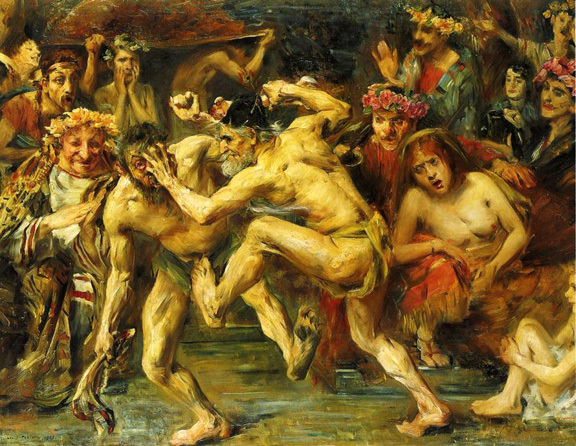 Odysseus Fighting with the Beggar wikiart.org/en/lovis-corin…