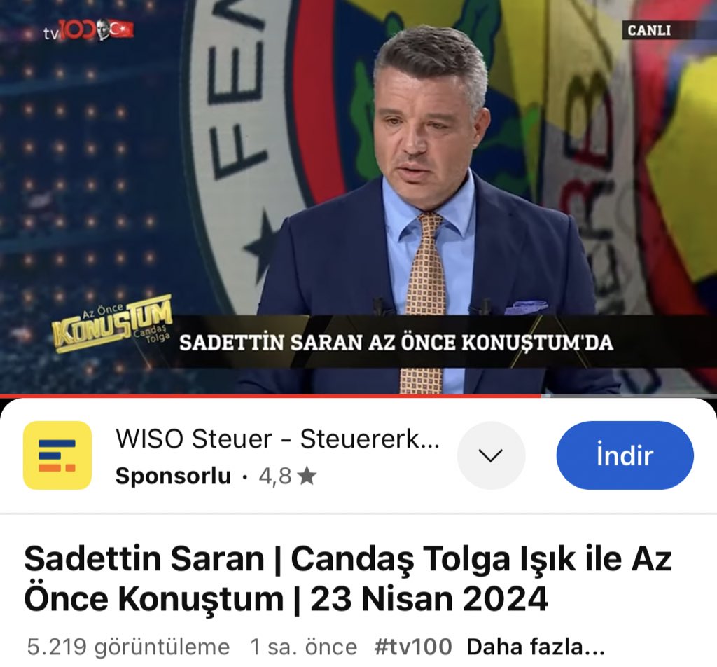 50 dk içinde sadece 10 dakika fener konuştular aq