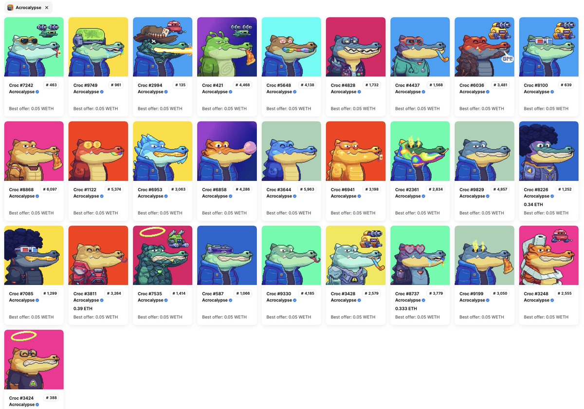 Current <a href="/acrocalypseNFT/">Acrocalypse</a> bag, all set for <a href="/iblamenfts/">sam</a> and <a href="/Banks/">Banks</a> to smoke us with <a href="/fakemon/">Fakemon</a> and <a href="/degensggcasino/">Degens.gg</a> CHOMP