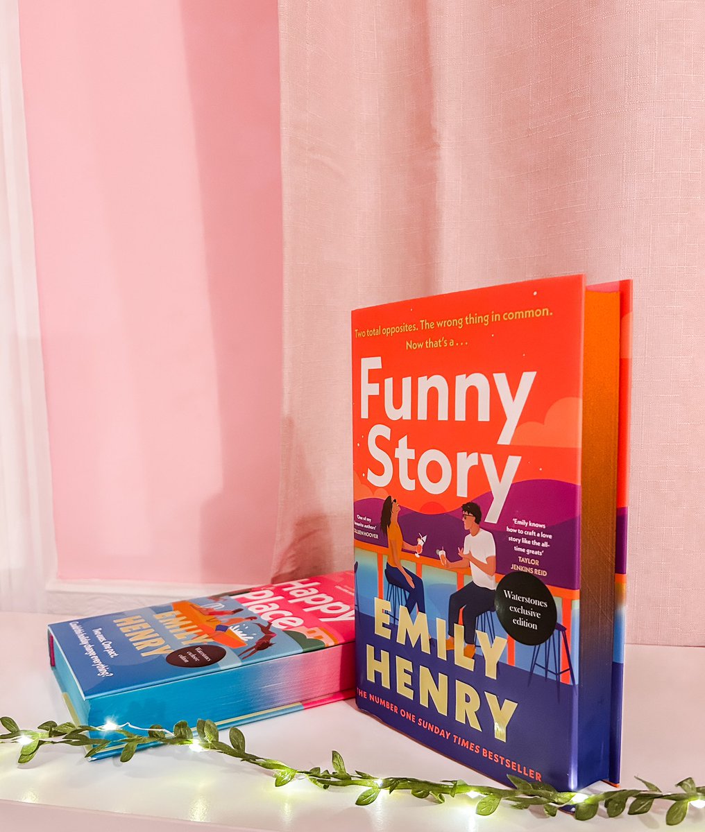 Absolutely loving my @Waterstones special edition of #FunnyStory 😍 I read this book last month as I got a stunning proof from @VikingBooksUK review to come soon! #EmilyHenry 🥰🧡💙 This beauty is officially published this Thursday 🫶🏻 #bookblogger #bookpost #highlyrecommend