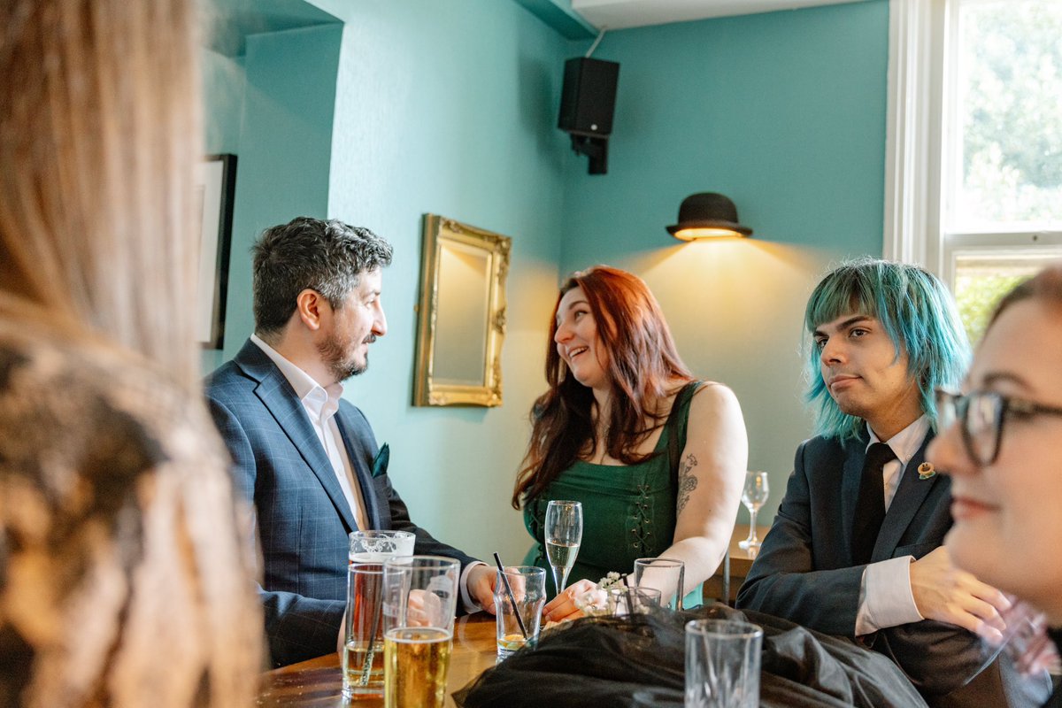 Chatting shit to my favourite person (but we’re at a wedding) A huge congrats to @JonComms and @RoxyCartwright9 and thank you so much for letting us join you for this wonderful day. ❤️