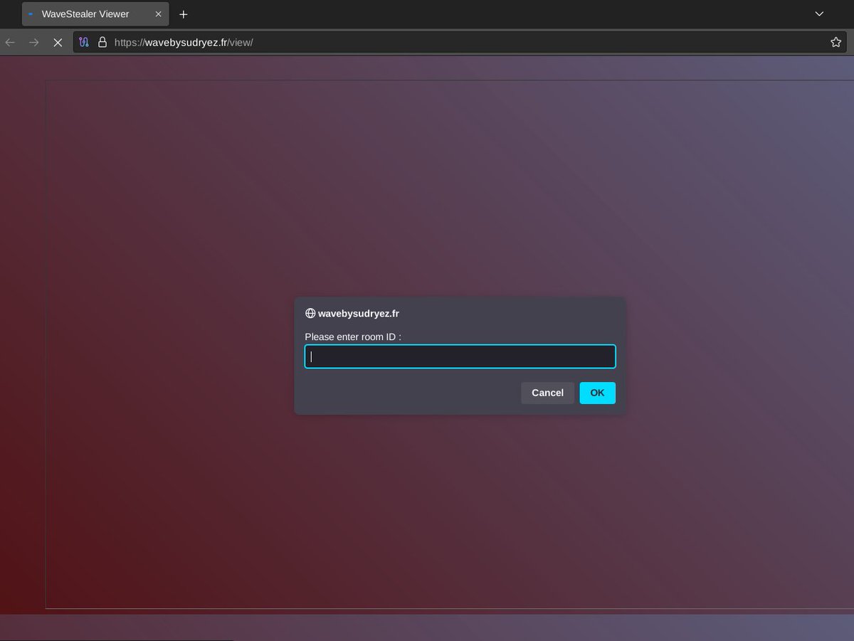 crep1x's tweet photo. New #WaveStealer spotted in the wild, possibly a variant of bby stealer.

Sold by a French-speaking threat actor "sudry" (aka svvdry) on Telegram/Discord for a few dollars.

C2:
wavebysudryez.]fr
wave-assistant.]com

Files created:
\Temp\wavestealer\

https://t.co/NqCZle5h5U

⬇️ https://t.co/Bq1aS9yubi