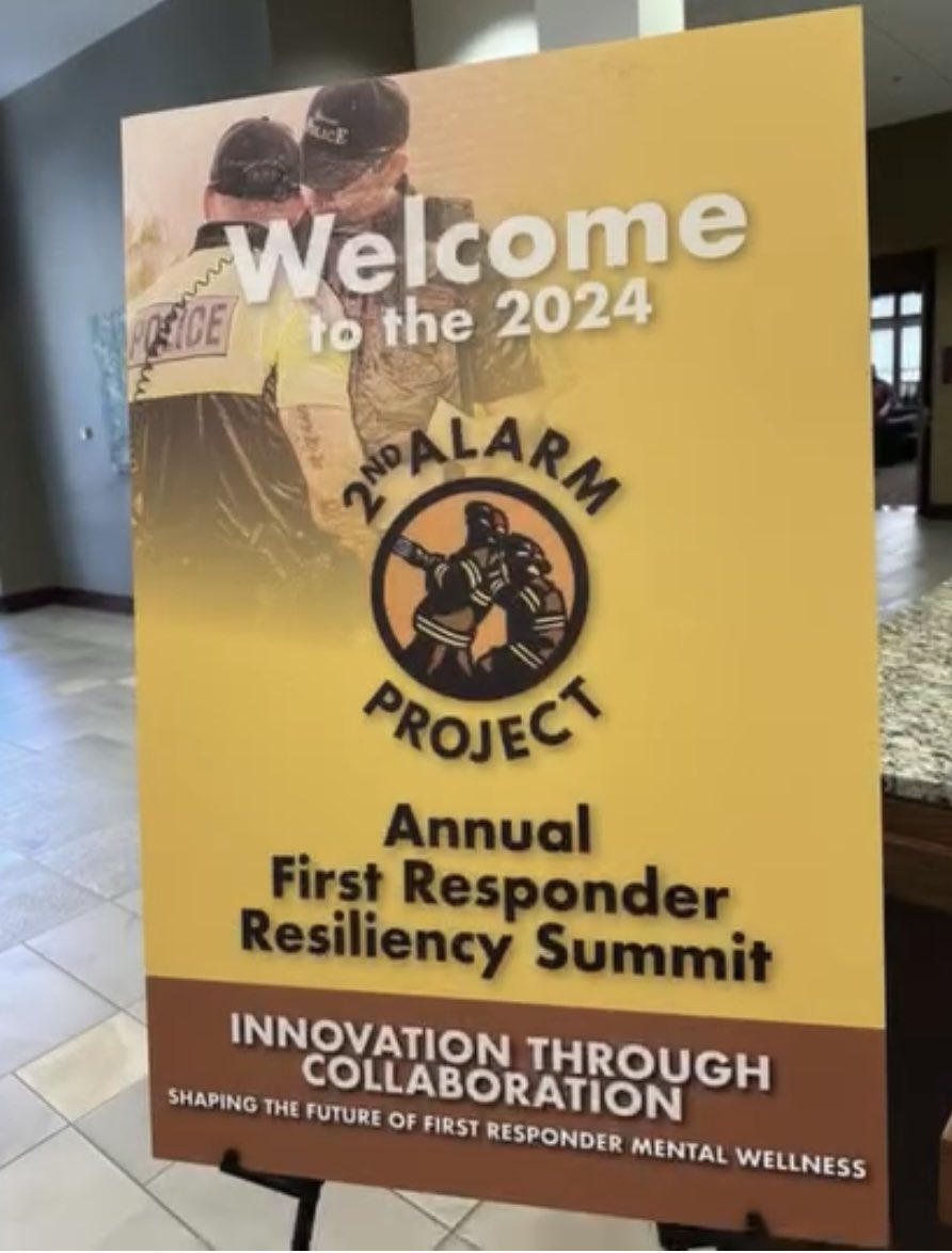 Today we are visiting the campus at FSU so we can prepare for our presentation tomorrow morning on how therapy dogs can help first responders through PEER support. Proud to be a part of 2nd Alarm Project Resiliency Summit on First Responder Mental Health. #therapydog