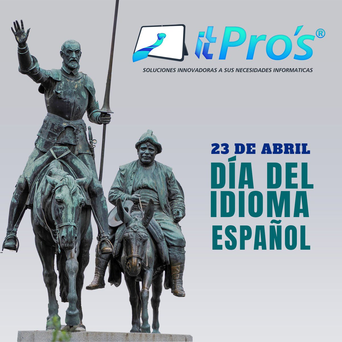 itproshn's tweet photo. ¡Hoy celebramos el Día del Idioma Español! Un momento para apreciar la diversidad lingüística y cultural que nos une a través de nuestras palabras. ¡Viva el español y su riqueza inigualable! 🎉📚 #DíaDelIdiomaEspañol #CelebraciónCultural https://t.co/LFohDHQoWB