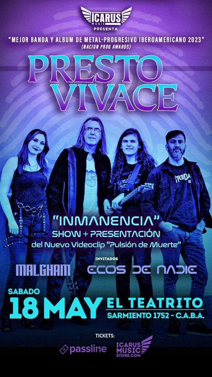 Presto Vivace en el Teatrito