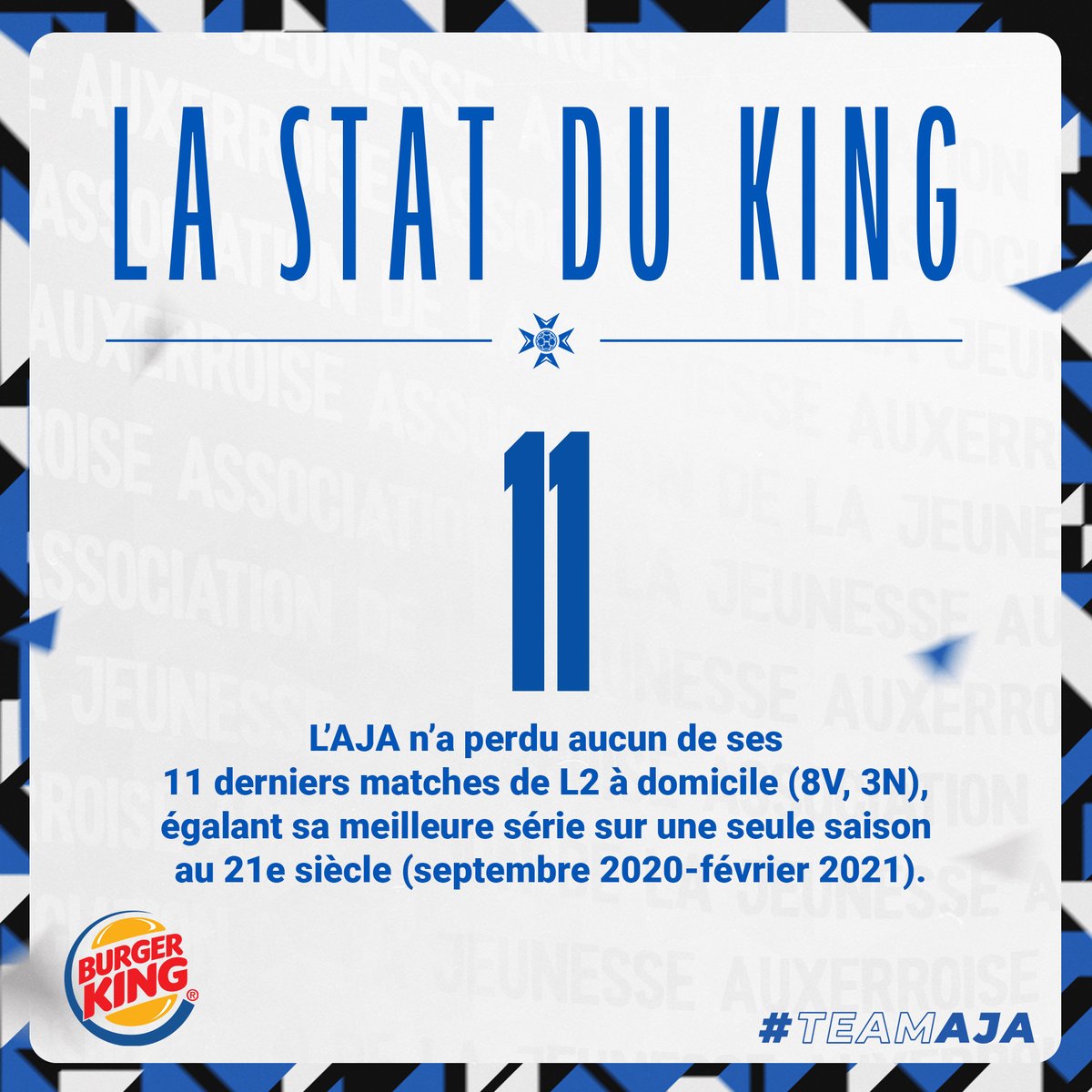 📊 L'Abbé Deschamps, 𝐮𝐧𝐞 𝐟𝐨𝐫𝐭𝐞𝐫𝐞𝐬𝐬𝐞 🏰 #TeamAJA #AJALAVAL #StatDuKing