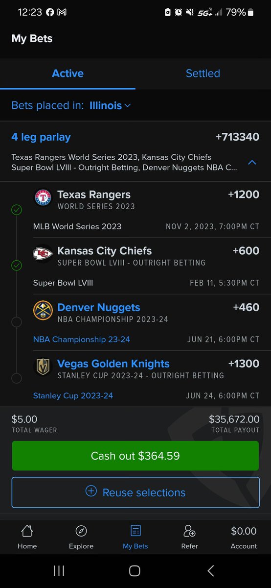 WagerWire tweet picture