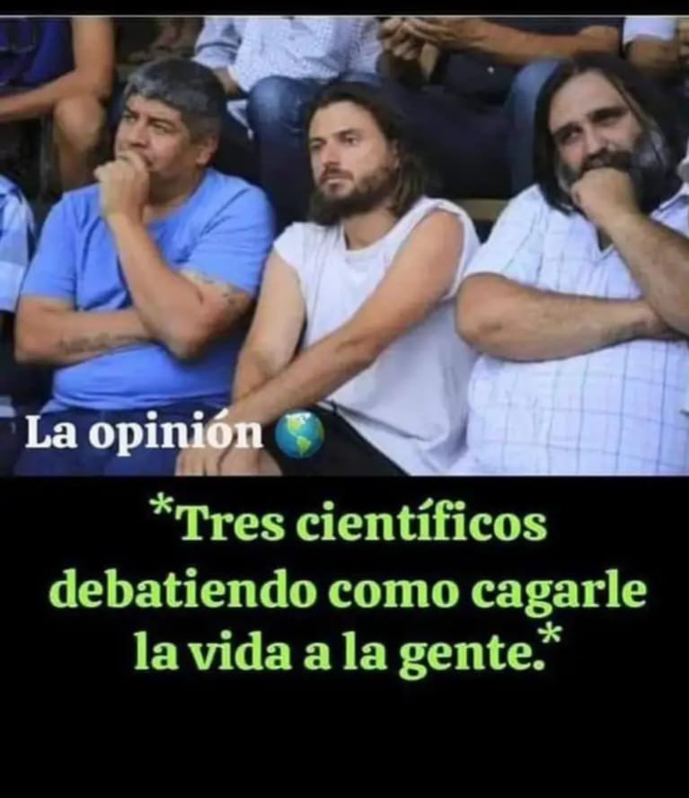 Cuando escucho:
”COMPAÑEROS Y COMPAÑERAS”ya sé que son KIRCHNERISTAS HACIENDO UNA PROTESTA💩💩
#ArancelAExtranjerosYA
#CFKLadronaDeLaNaciónArgentina
#ZurdosDeMierda
#KicillofNoSerasPresidente
#AuditenLasUniversidades
#AuditenALaUBA
#KirchnerismoNuncaMás
#NoHayPlata
#LosCorruptos