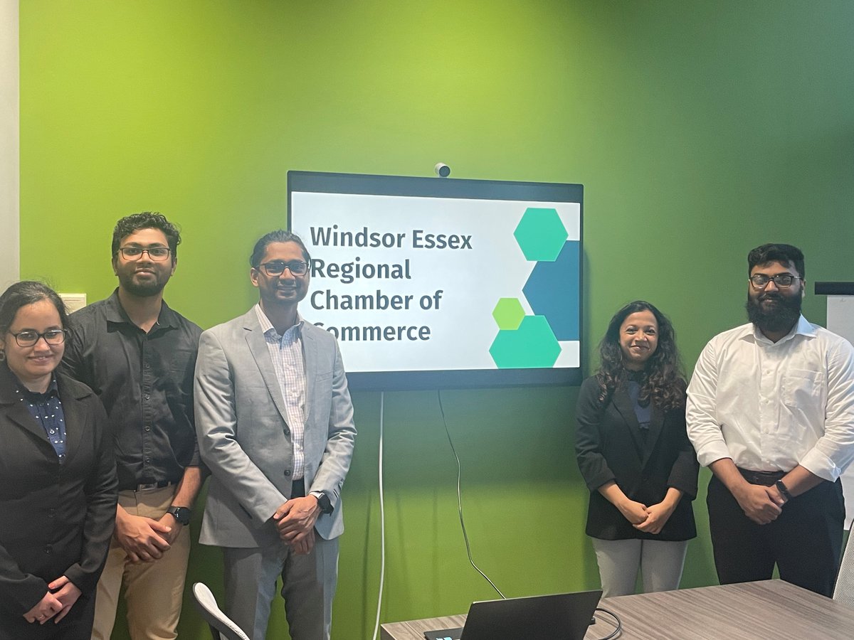 Congratulations to Ambily, Dileep, Joel, Ram, and Ranisha on the completion of their Capstone Project in @StClairCollege Data Analytics Program. It was a pleasure working with them as they created an interactive dashboard the @WERCofC can use to analyze our membership data.