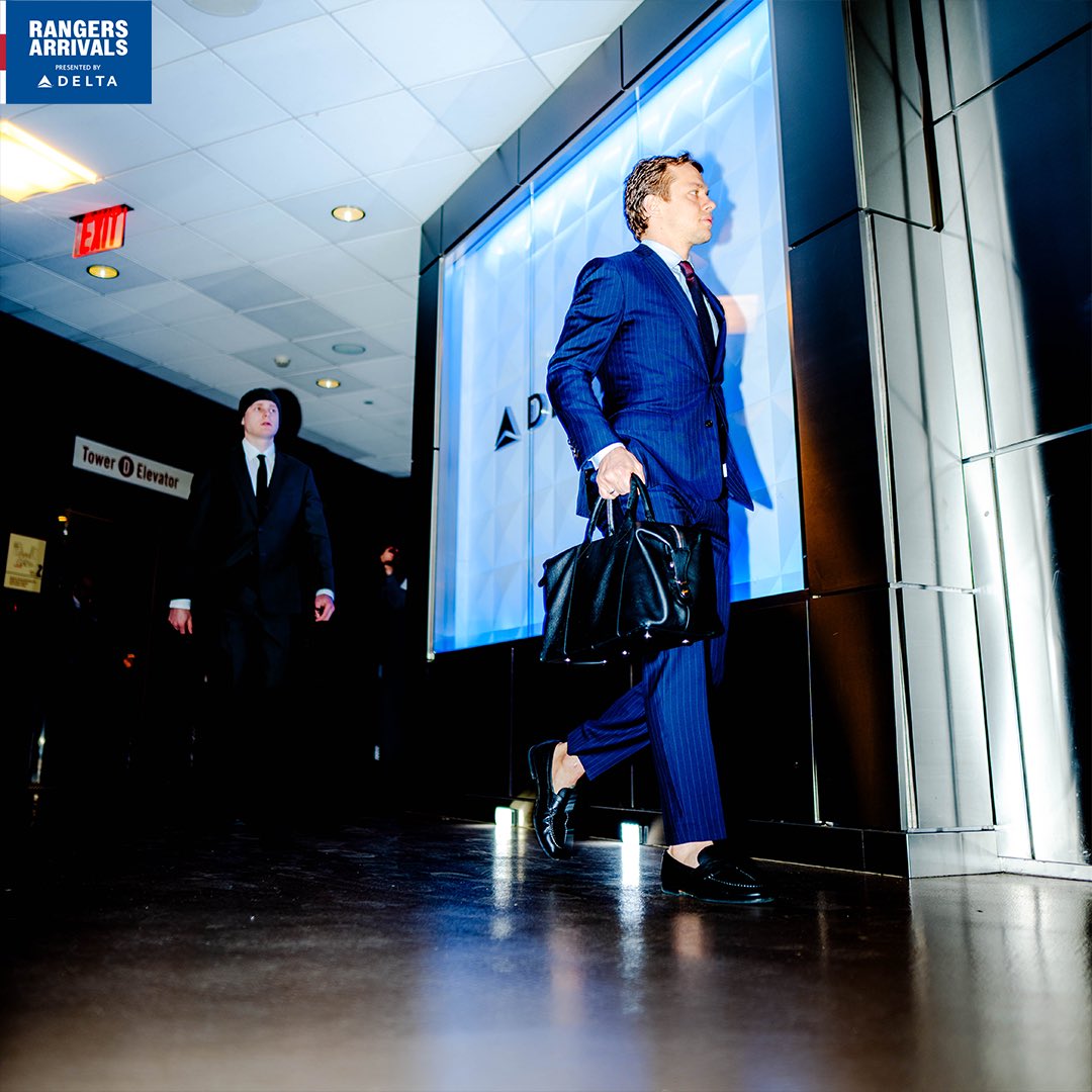 NYRangers's tweet photo. Almost that time. https://t.co/5pNDKQJVHH