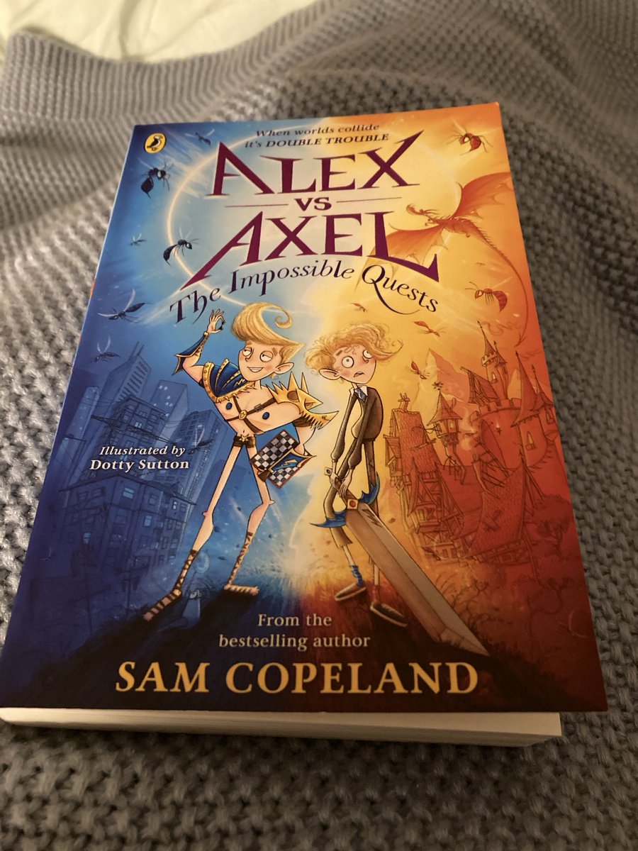 Brilliant kids read! Loved it. Laughed so much. ⁦@PuffinBooks⁩ ⁦@PenguinHuddleUK⁩ ⁦@stubbleagent⁩ #AlexVsAxel