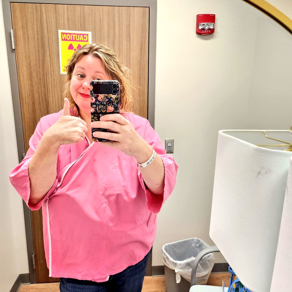 Overcame my Intense Medical PTSD today to get my first mammogram, if I can do it, SO CAN YOU, let's not let our Fabulous Racks do violence unto us, friends!