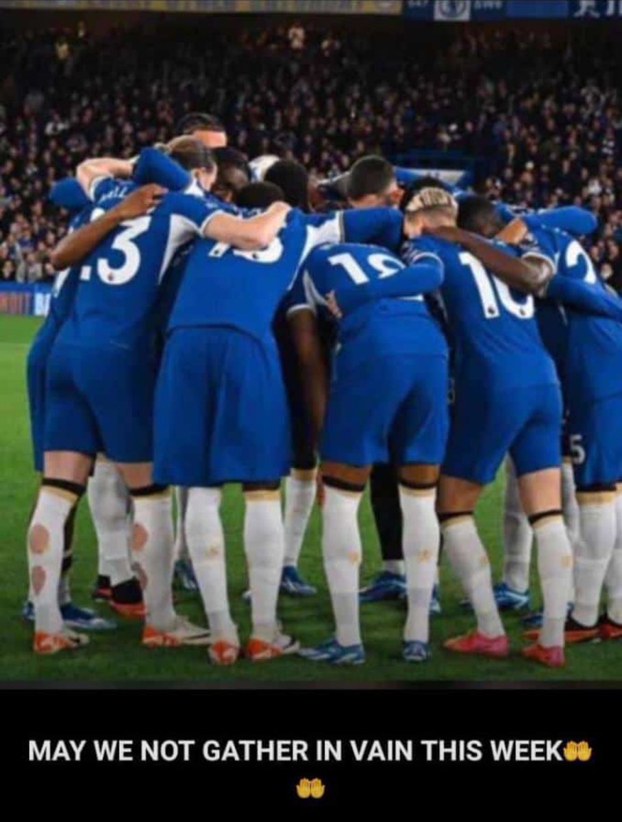 Derris124's tweet image. May we not gather in vain.
Chelsea fans look between 4 and 6

#Trossard 
#poch 
#Havertz
 #ARSvsCFC 
#Benwhite 
#Colepalmer 
#Saliba 
#ENZO