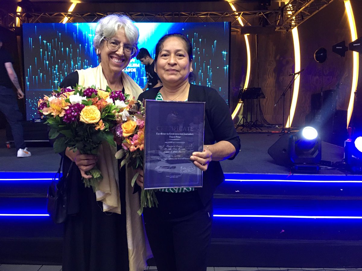 🏆Premian investigación periodística sobre los efectos negativos de la extracción petrolera en la Amazonía▶️ bit.ly/3UbpBan

“Huellas del petróleo en la Amazonía peruana”, publicado el 2022, compitió con más de cien postulaciones provenientes de diversos países.