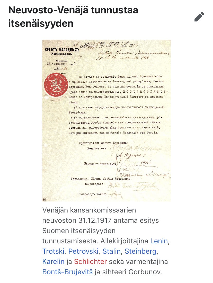 HNobari's tweet photo. @OttoMeri Tyhmä, tämä on Suomen itsenäisyysasiakirja ja tiedätkö kuka sen on allekirjoittanut? Lenin Muuten olit vielä tsaarin siirtomaa https://t.co/FcUyCHgGjs
