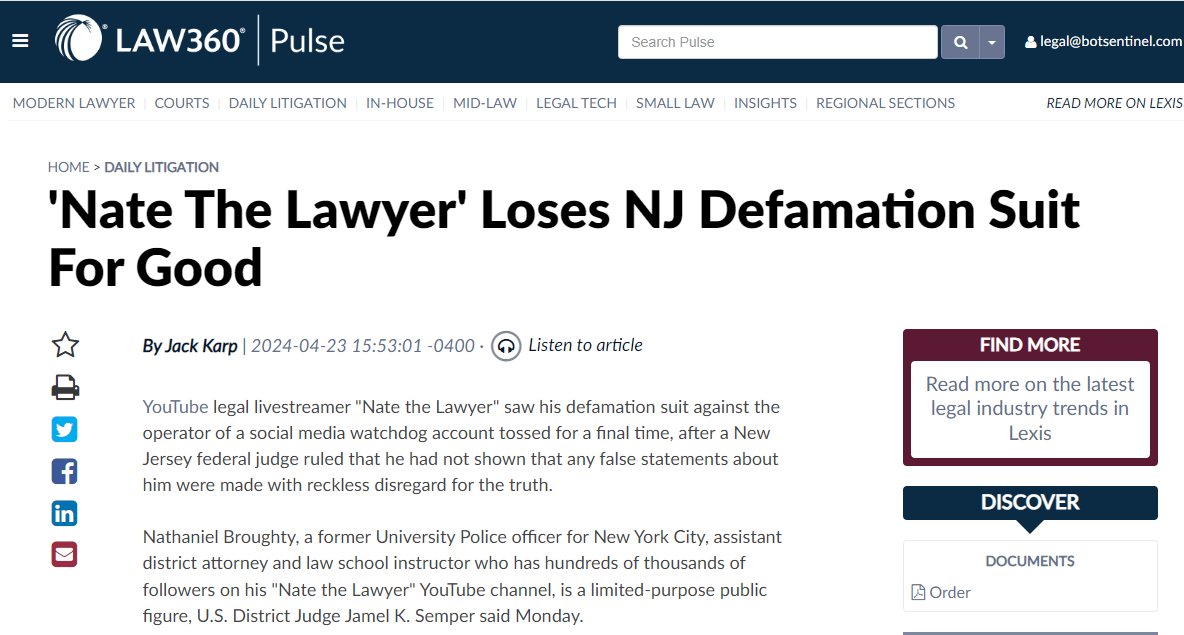 This is the perfect headline. 🔥 law360.com/pulse/articles…