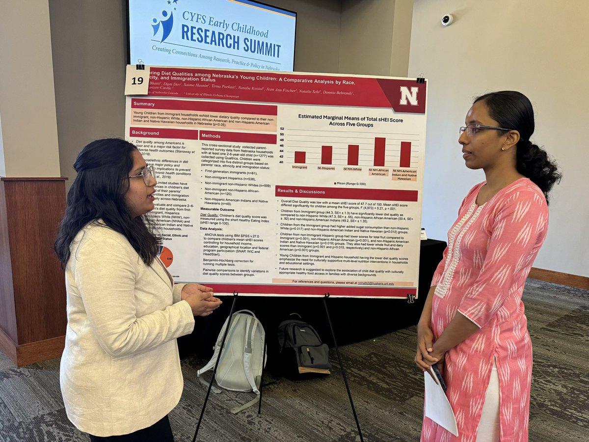 UNL_CYFS's tweet photo. U. of #Nebraska graduate students and other scholars showcase their research addressing a range of issues related to #earlychildhood education and development at #ECSummit24. #GrandChallenges https://t.co/l4PM0h4KcI https://t.co/Vbncw5gnsW