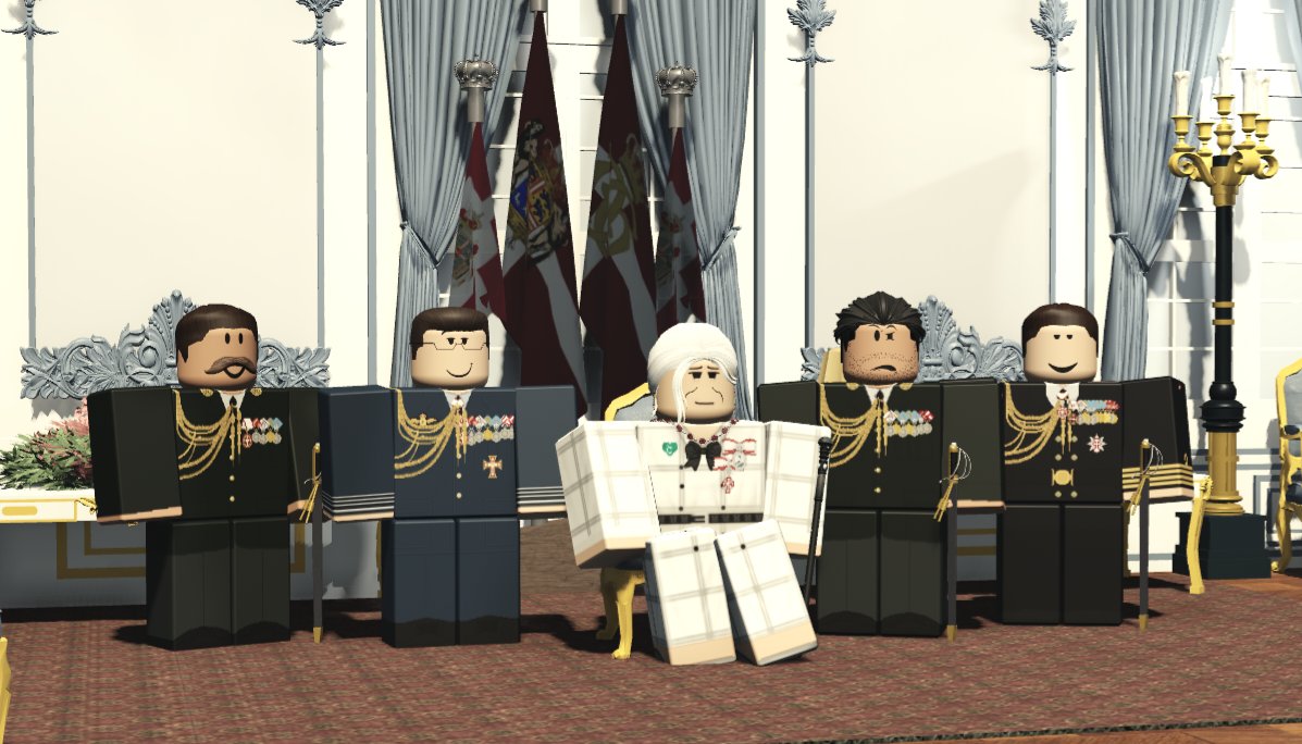 The Queen's Military Household Currently, the Adjudant staff is formed by 4 members, • Gen. OliverJMontgomery from the RDAF • Col. WebArchitech from RLG Regiment • Lt. Drewvulpes from RLG Regiment • Kommandør, Mr_Witch from the RDN